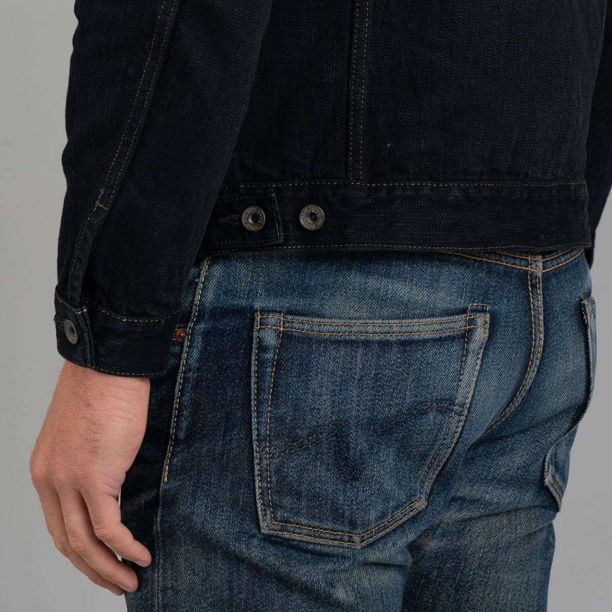Overdyed 16oz Slubby Type III Jacket - Iron Heart | R&H