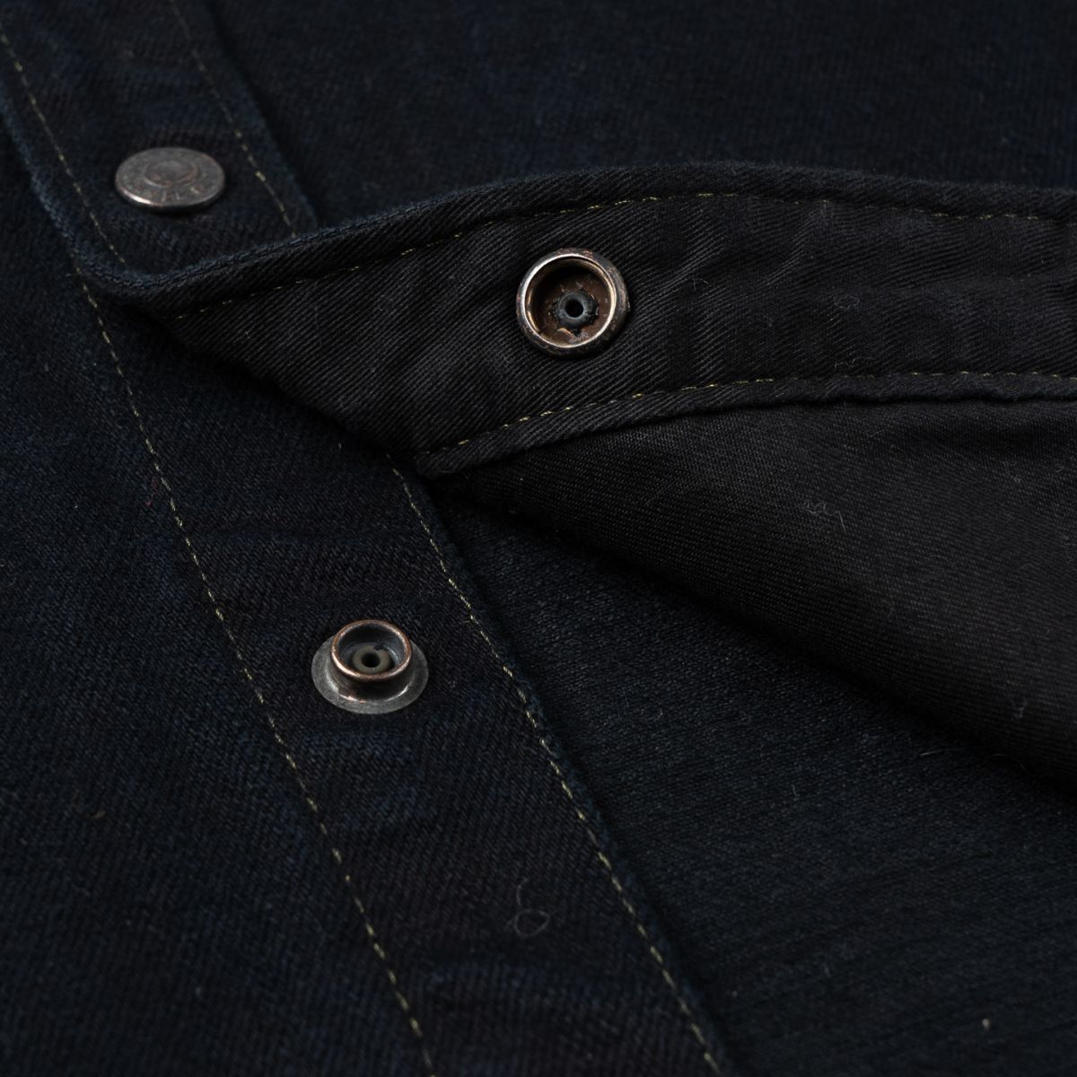 IHSH-293 Overdyed Vintage Denim CPO - Rivet & Hide