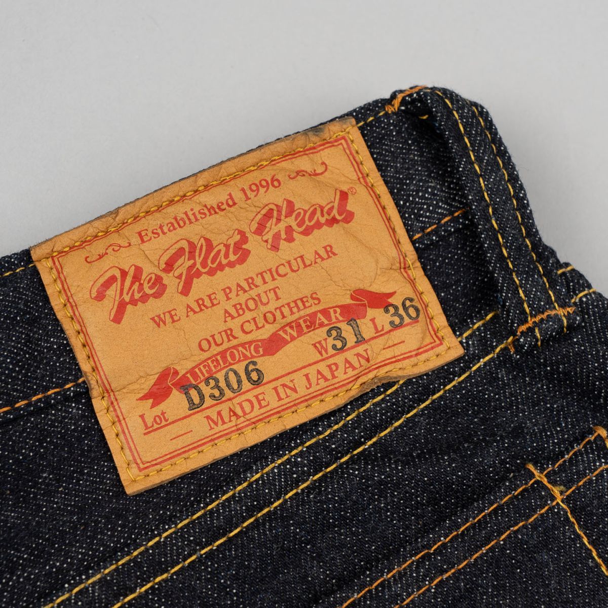 D306 Slim Tapered Jeans - The Flat Head| Rivet & Hide