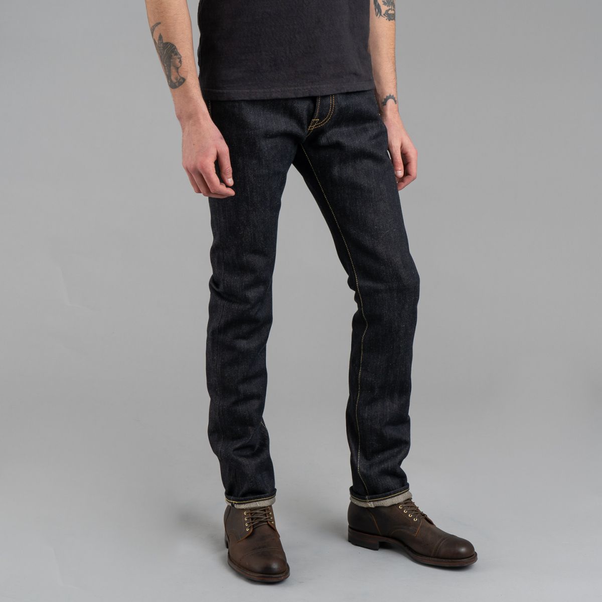 素敵でユニークな - Jeans Selvedge IH-555-XHS Iron Hide & Rivet | Heart パンツ