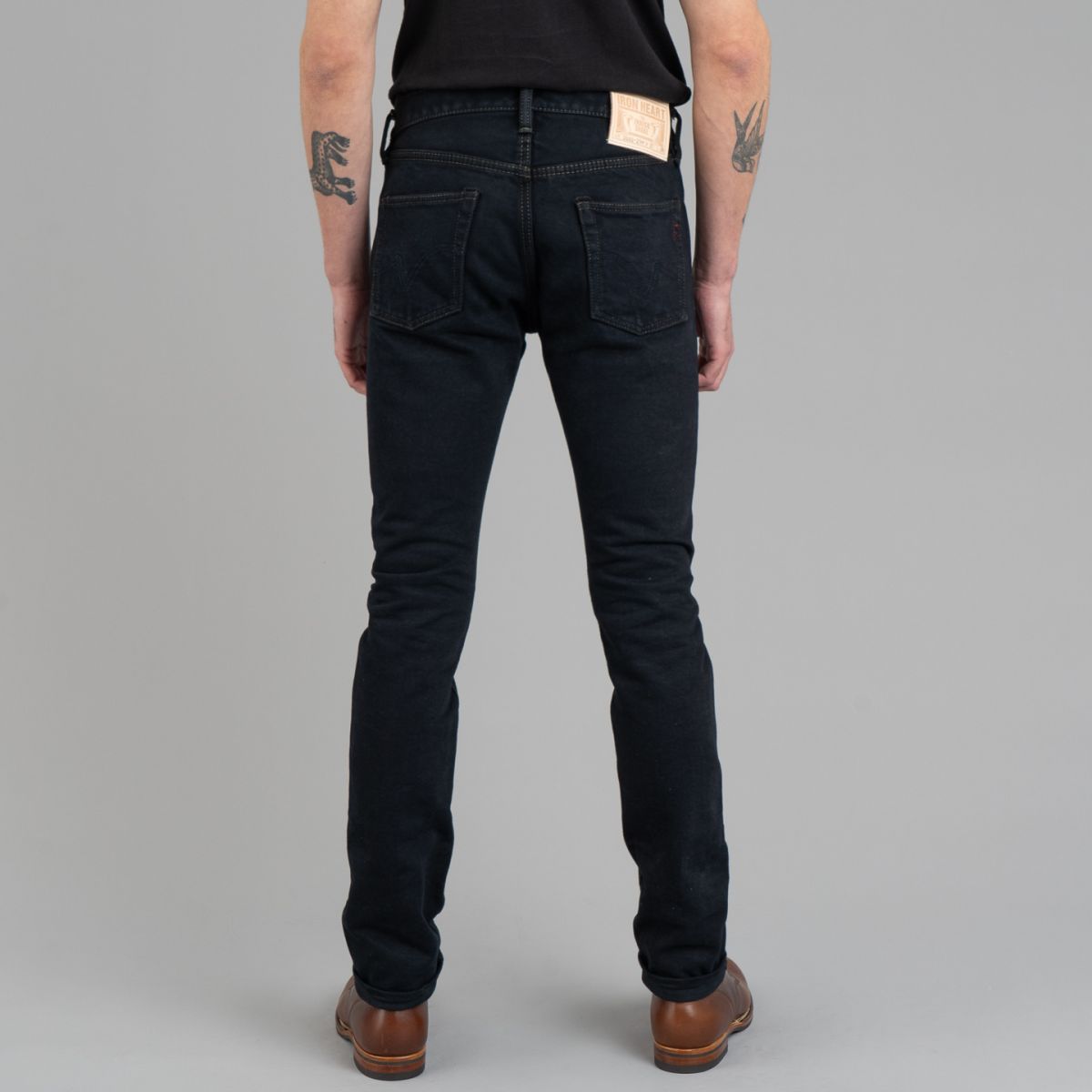 IH-555s-21OD 21oz Super Slim Jeans - Iron Heart | Rivet & Hide IH-555s-21OD 21oz Super Slim Jeans - Iron Heart | Rivet & Hide