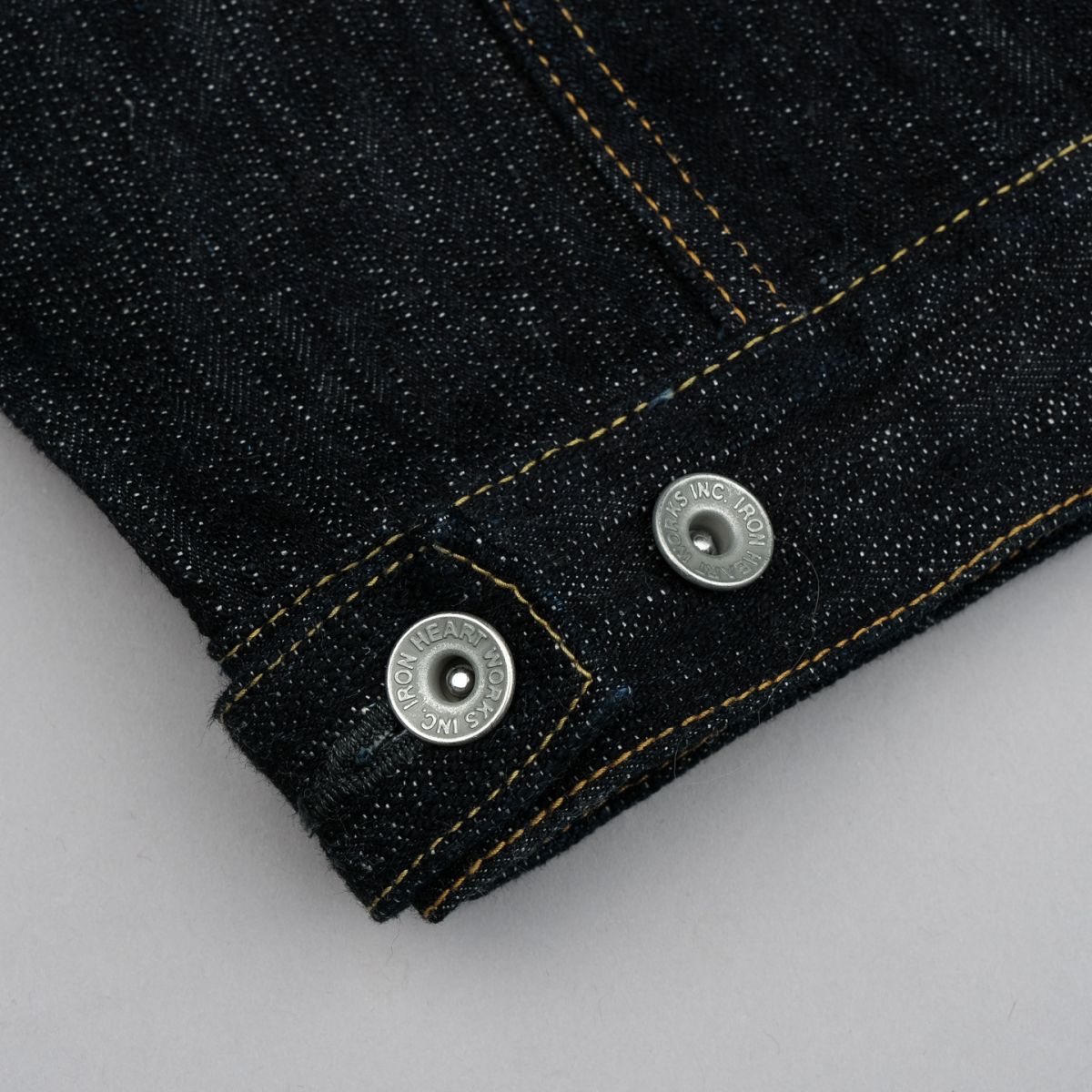 16oz Indigo Slubby Selvedge Denim Type III - Iron Heart | R&H