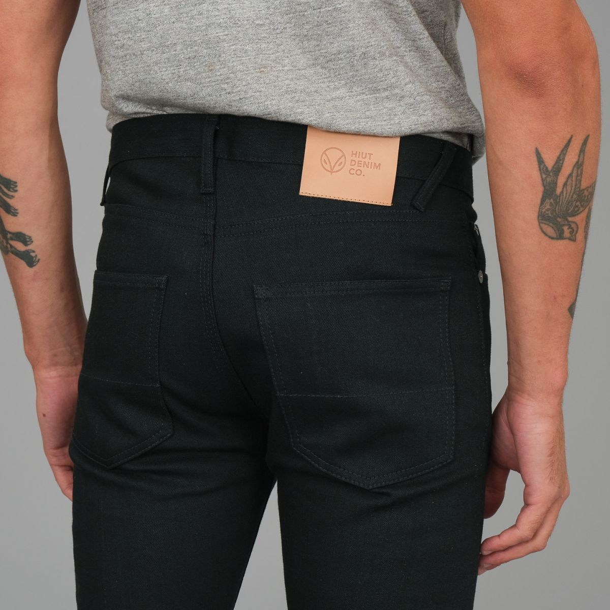 冬ギフト セ Hiut Denim Limited - Jeans Selvedge Black Double Skinr パンツ