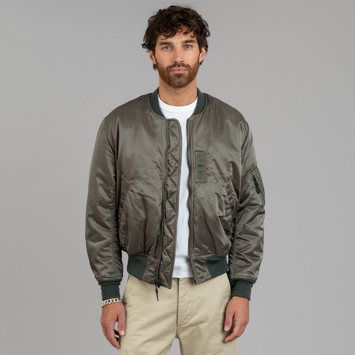 REAL McCOY MA-1 フライトジャケット L The Real McCoy's MA-1 Flight Jacket