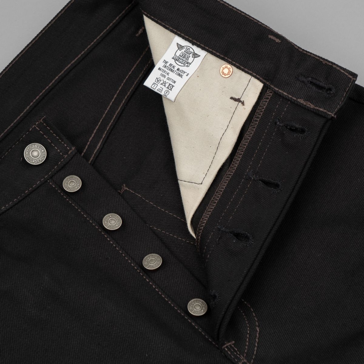 The Real McCoy's Joe McCoy Lot.905 Jeans - Black The Real McCoy's Joe McCoy Lot.905 Jeans - Black