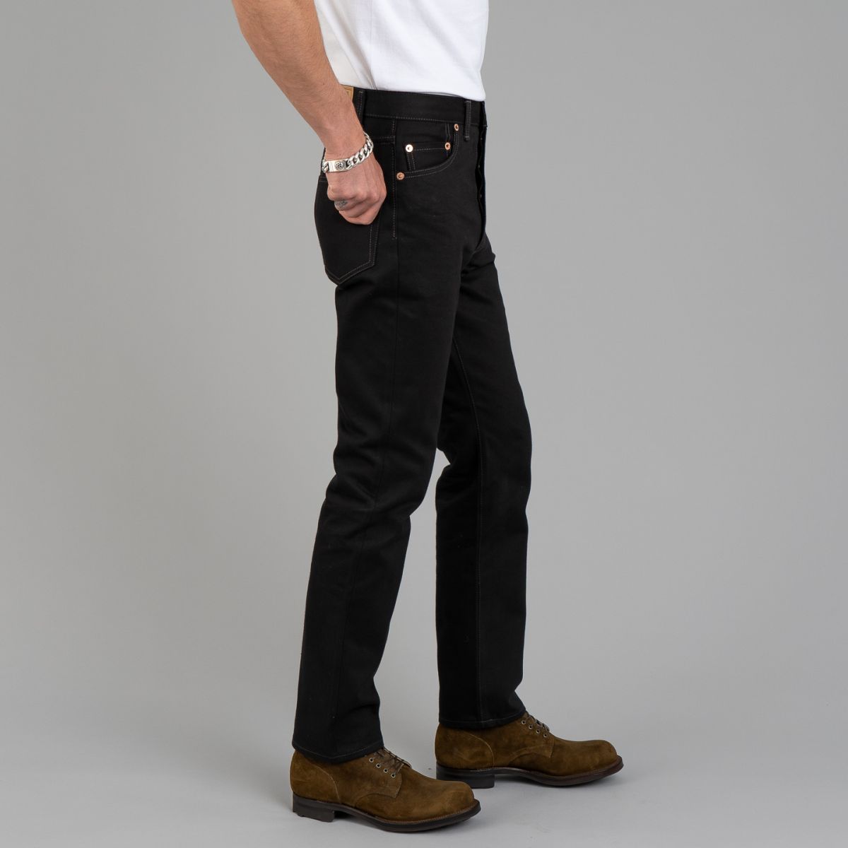 満点の Real The McCoy's Black - Jeans Lot.905 McCoy Joe パンツ