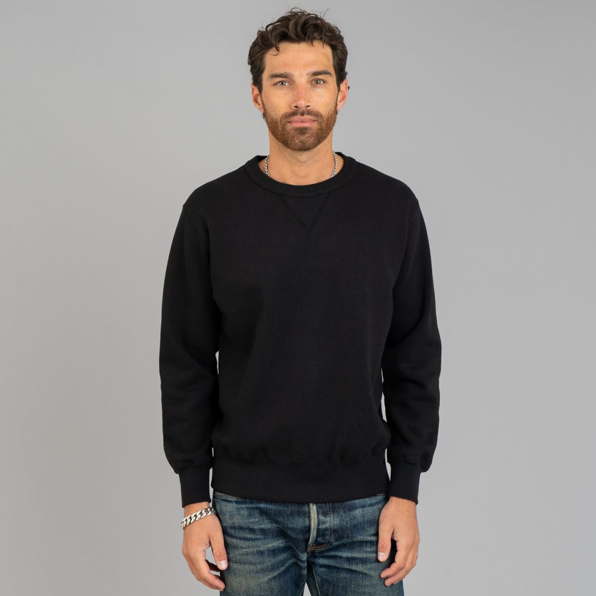 【Raucohouse】Force v-neck nylon over sweatshirt Raucohouse】Force v-neck nylon over sweatshirt