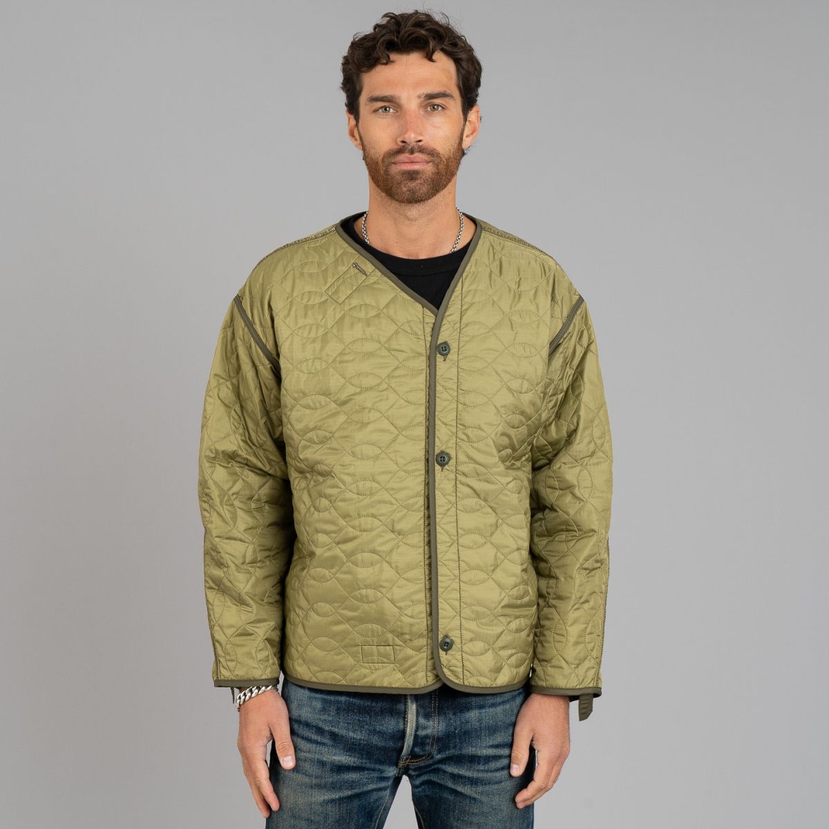 The Real McCoy's M-65 Man's Field Liner - Olive The Real McCoy's M-65 Man's Field Liner - Olive